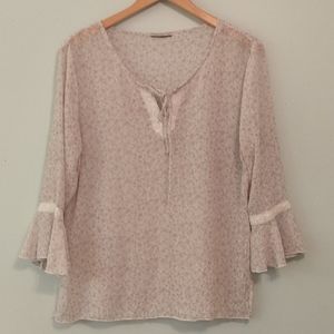 Vintage Boho Top - sheer